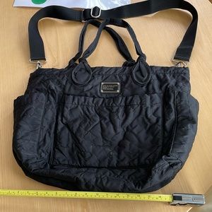 Quilted Marc Jacobs tote bag black